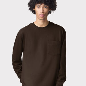 Unisex Super Heavyweight Long Sleeve Pocket Tee Thumbnail