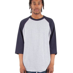 Unisex Three-Quarter Sleeve Raglan T-Shirt Thumbnail