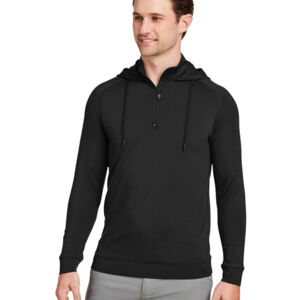 Unisex Vandyke Quarter-Zip Hooded Sweatshirt Thumbnail