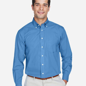 Men's Tall Crown Collection® Broadcloth Woven Dress Shirt Thumbnail