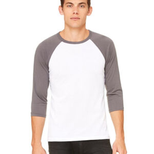Unisex Three-Quarter Sleeve Baseball Tee Thumbnail