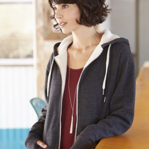 Unisex Sherpa-Lined Hooded Sweatshirt Thumbnail