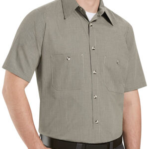 Men's Tall Premium Short Sleeve Work Shirt Thumbnail