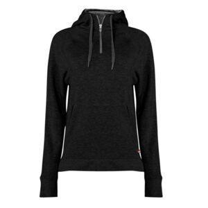 Women's FitFlex French Terry Quarter-Zip Hooded Pullover Thumbnail