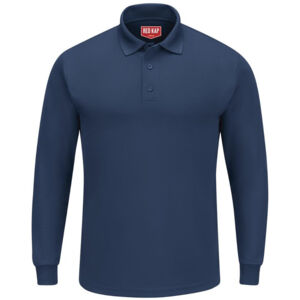 Men's Long Sleeve Performance Knit Polo Thumbnail