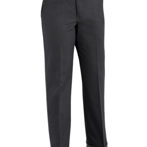 Women's Extended Sizes Plain Front Cotton Pants Thumbnail