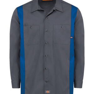 Men's Tall Industrial Colorblocked Long Sleeve Shirt Thumbnail