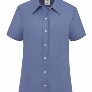 Women's Short Sleeve Stretch Oxford Shirt Thumbnail