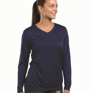 Women's Momentum Long Sleeve V-Neck T-Shirt Thumbnail