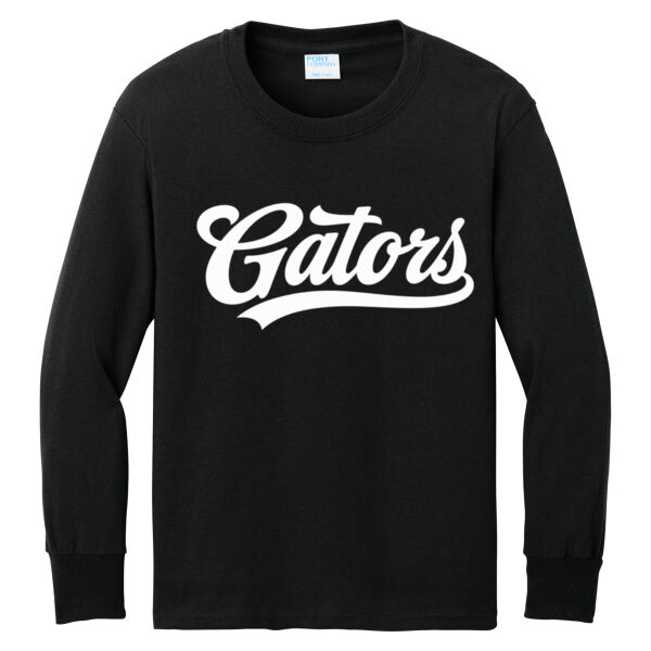 Varsity Gators - Youth Long Sleeve Core Cotton Tee - Youth Long Sleeve Core Cotton Tee Thumbnail