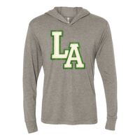 Unisex Triblend Hooded Long Sleeve Pullover T-Shirt Thumbnail